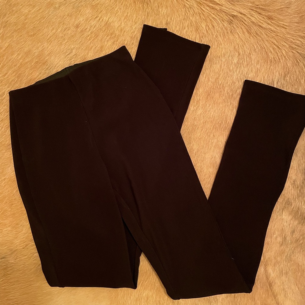 Zara front slit leggings